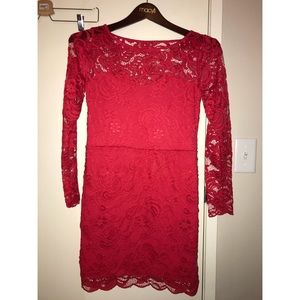 Red dress